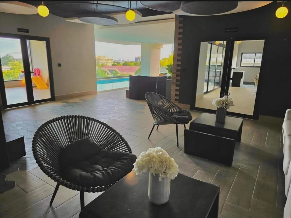 Apto Centrico Con Piscina, Gym Y Una Hermosa Vista A La Ciudad Santo Domingo República Dominicana